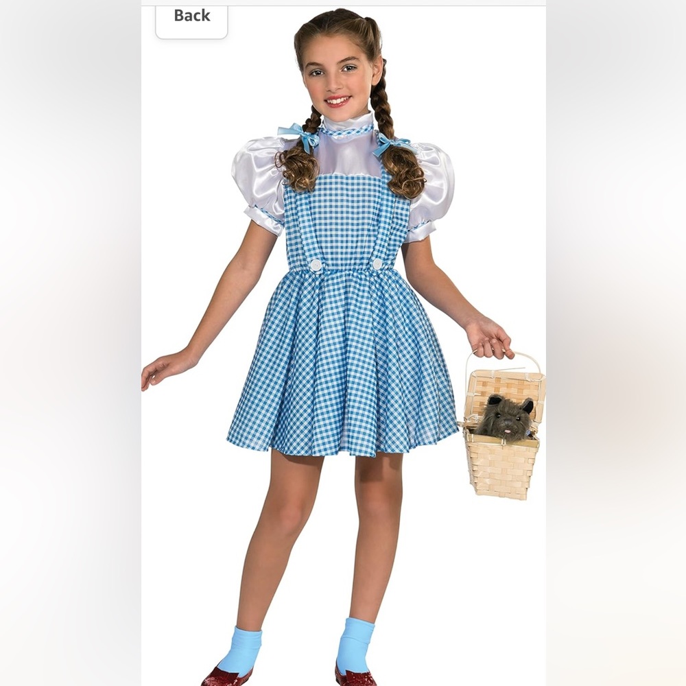 Wizard of Oz Dorothy Licensed Costume Size Medium 8-10